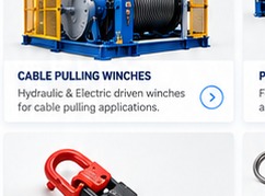 Cable Pulling Winches
